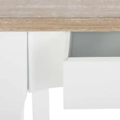 Console Chrysa 2 Tiroirs Blanc