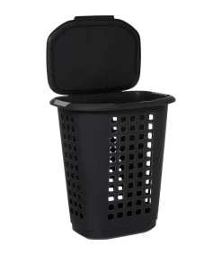 Corbeille Ferme 63L Hugger Gris Fonce