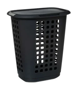 Corbeille Ferme 63L Hugger Gris Fonce