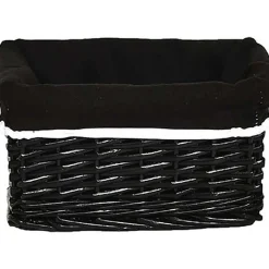 Corbeille Osier Noir Taille S