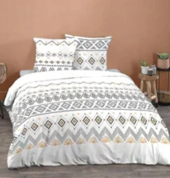 maxibazar Couette Imprimee 160X210Cm Motif Safa 1