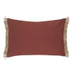 maxibazar Coussin Coton Jute Botanic Terracotta 38X58Cm