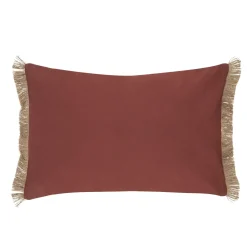 maxibazar Coussin Coton Jute Botanic Terracotta 38X58Cm