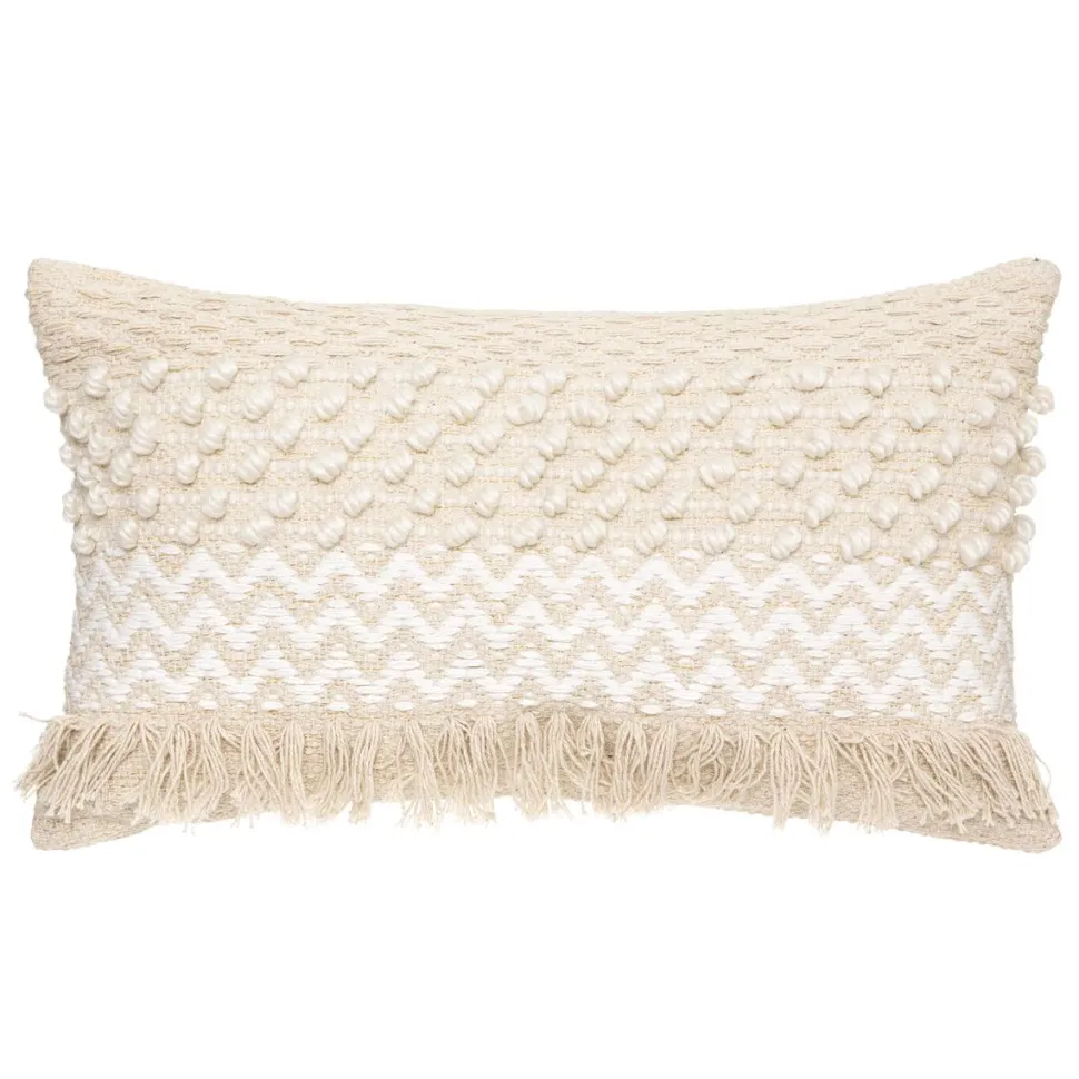 Atmosphera Coussin Coton Sable Cuivre 30X50Cm