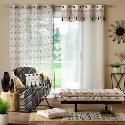 maxibazar Coussin De Sol 40X40X8Cm Imprime Nalika