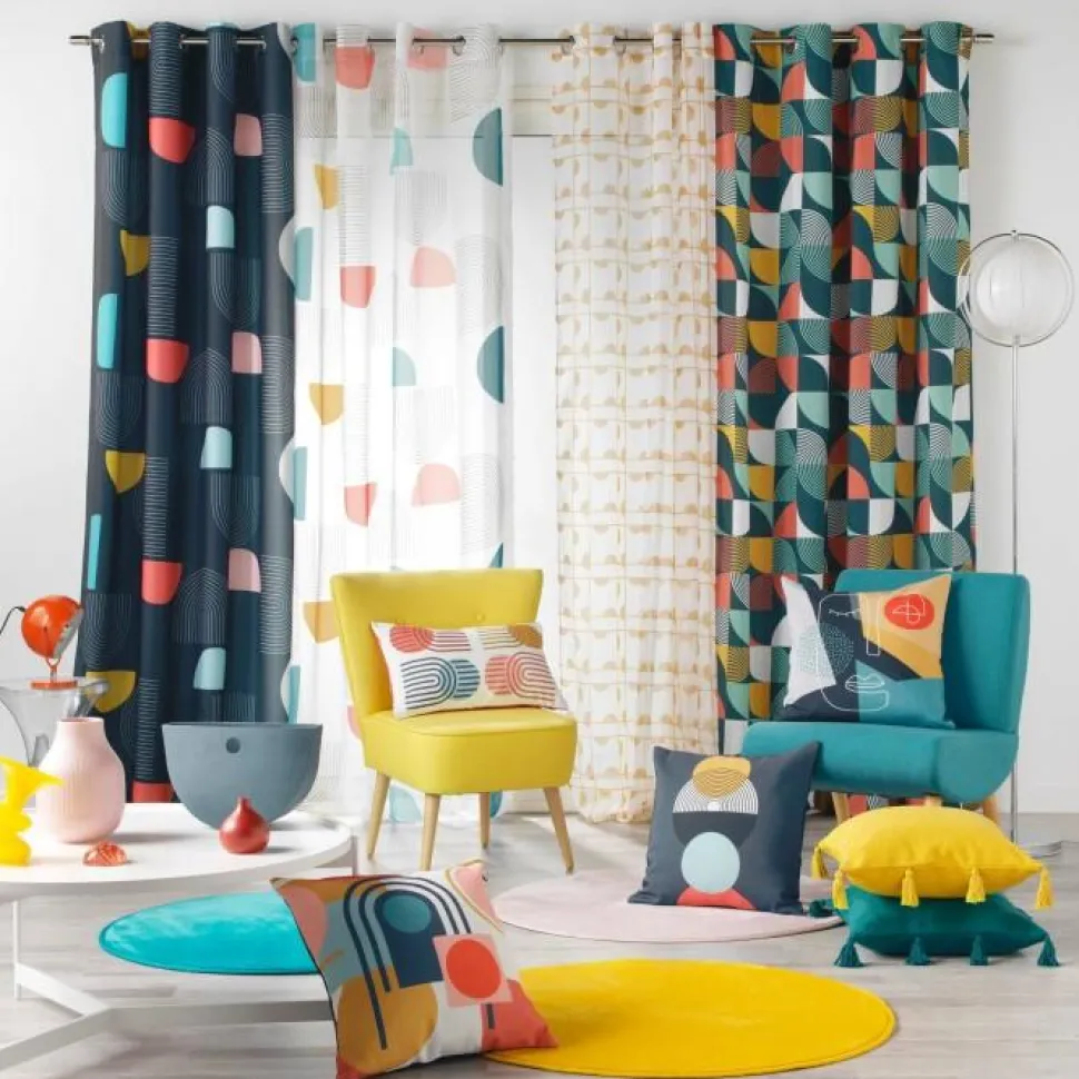 maxibazar Coussin Dehoussable 45X45Cm Imprime Iggy