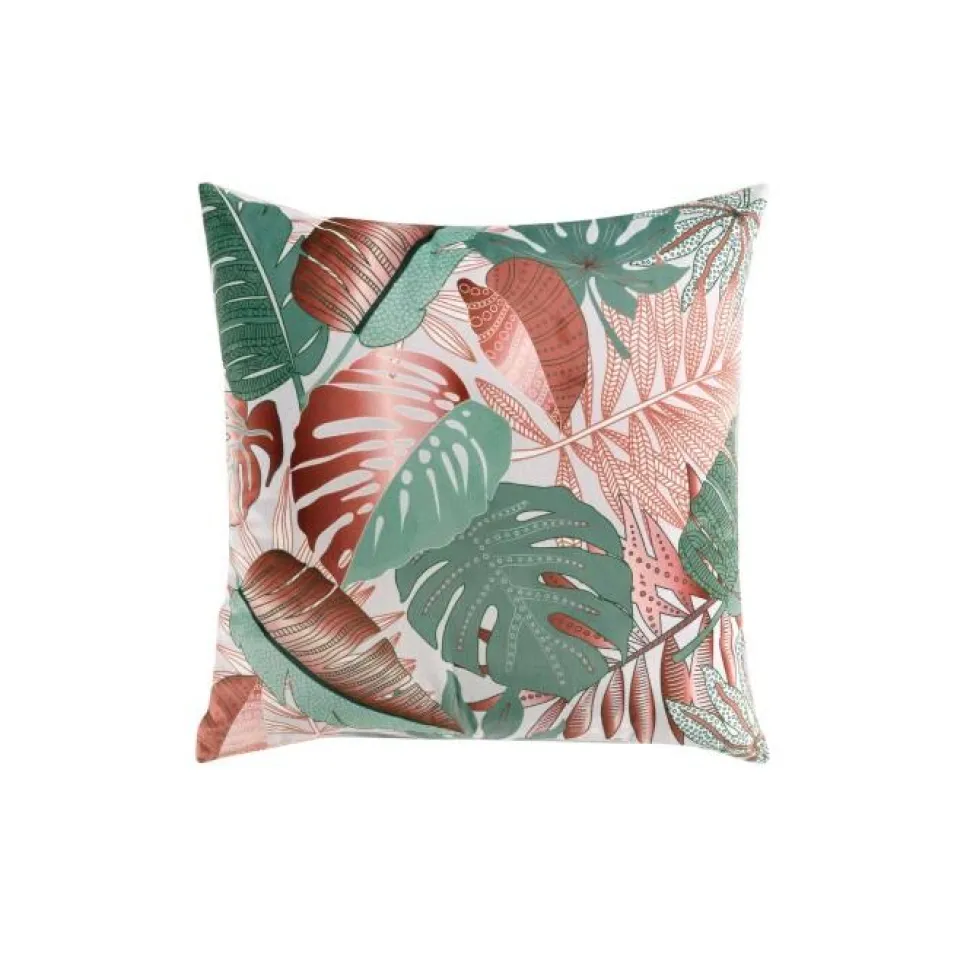 maxibazar Coussin Dehoussable 45X45Cm Velours Imp Almea