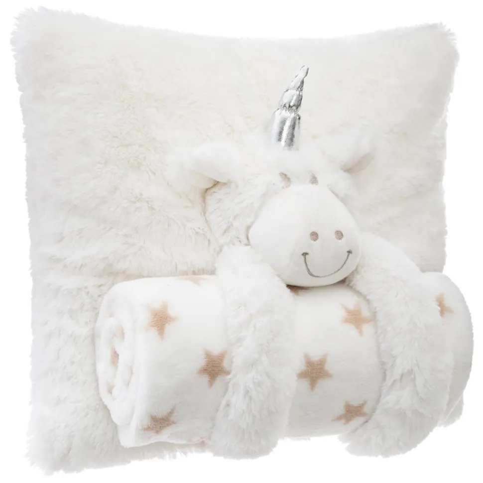 Atmosphera Coussin Et Plaid Licorne