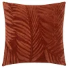 maxibazar Coussin Flanel Brush Zoa Terracotta 40X40Cm