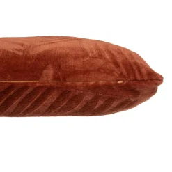 maxibazar Coussin Flanel Brush Zoa Terracotta 40X40Cm