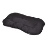 Coussin Flocon Bicolore Reversible 117X72Cm Noir Gris