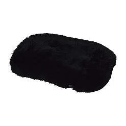Coussin Flocon Reversible 77X50X5Cm Fluffy Noir