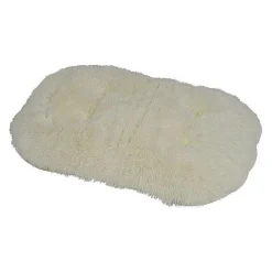 Coussin Flocon Reversible 87X55X5Cm Fluffy Ecru