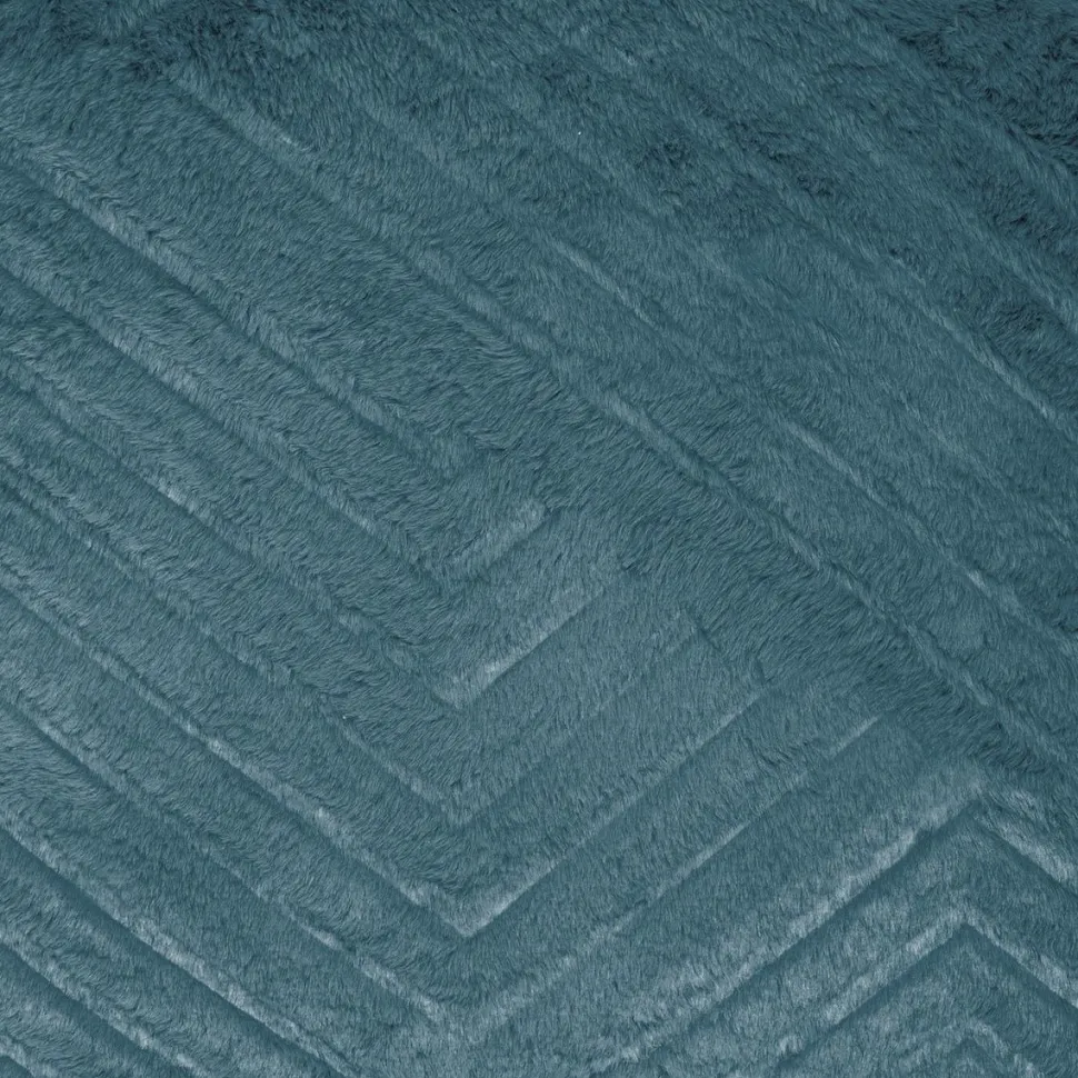 Atmosphera Coussin Fourrure 3D Geometrique Canard 45X45Cm