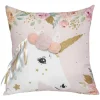 Atmosphera Coussin Licorne Rubans