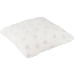 maxibazar Coussin Phosphorescent Etoile Blanc 40X40Cm