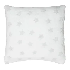 maxibazar Coussin Phosphorescent Etoile Blanc 40X40Cm
