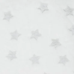 maxibazar Coussin Phosphorescent Etoile Blanc 40X40Cm