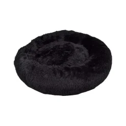 Coussin Rond Apaisant D.75X24Cm Fluffy Noir