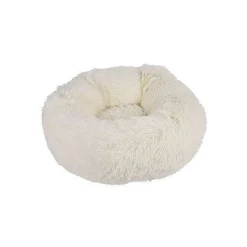 Coussin Rond Apaisant Fluffy 55X25Cm Ecru