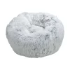 Coussin Rond Apaisant 55X25Cm Fluffy Blanc Chine