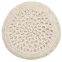 Atmosphera Coussin Sol Macram Palm D.44X18Cm