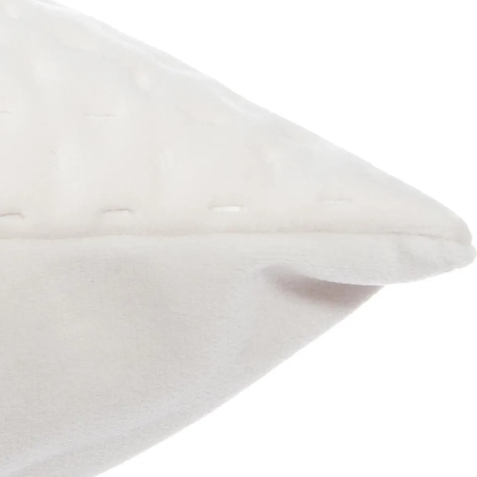 Atmosphera Coussin Velours Dolce Ivoire 40X40Cm