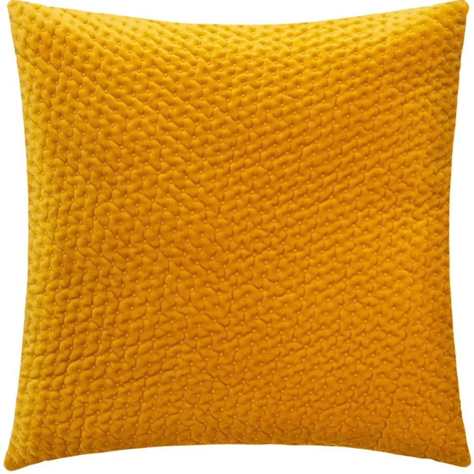 Atmosphera Coussin Velours Dolce Ocre 40X40Cm