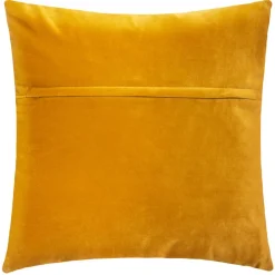 Atmosphera Coussin Velours Dolce Ocre 40X40Cm