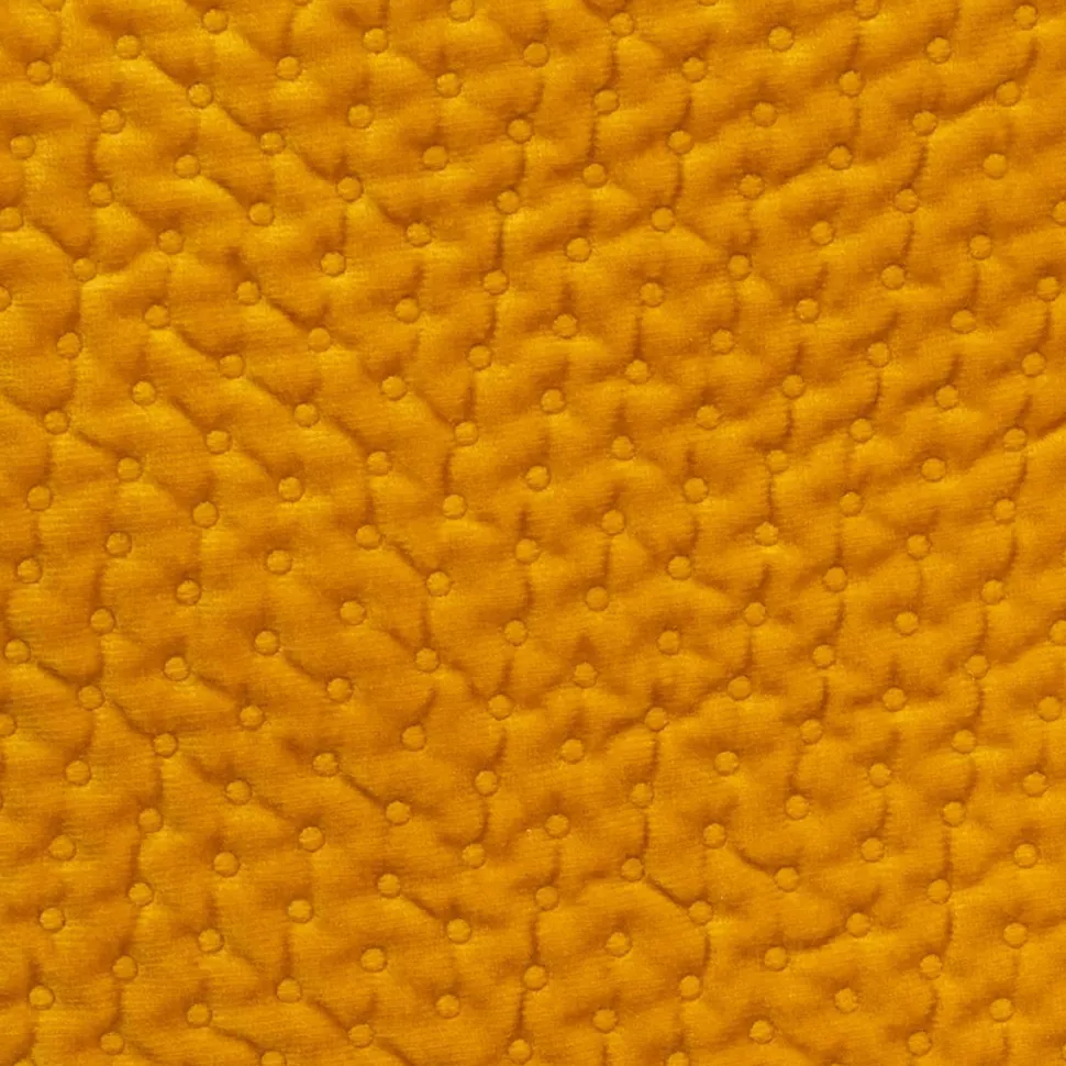 Atmosphera Coussin Velours Dolce Ocre 40X40Cm