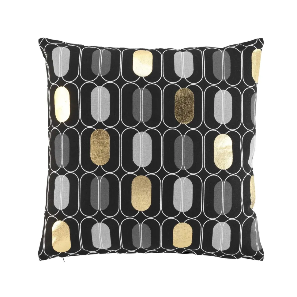 maxibazar Coussin 45X45Cm Coton Imprime Metallise Calidor