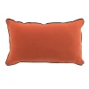 maxibazar Coussin 30X50Cm Coton Lave Linette Terracotta