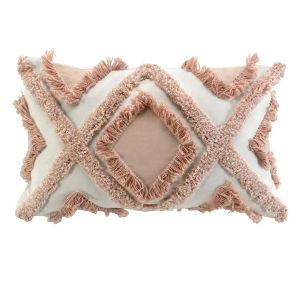 maxibazar Coussin 30X50Cm Coton Marissa Rose