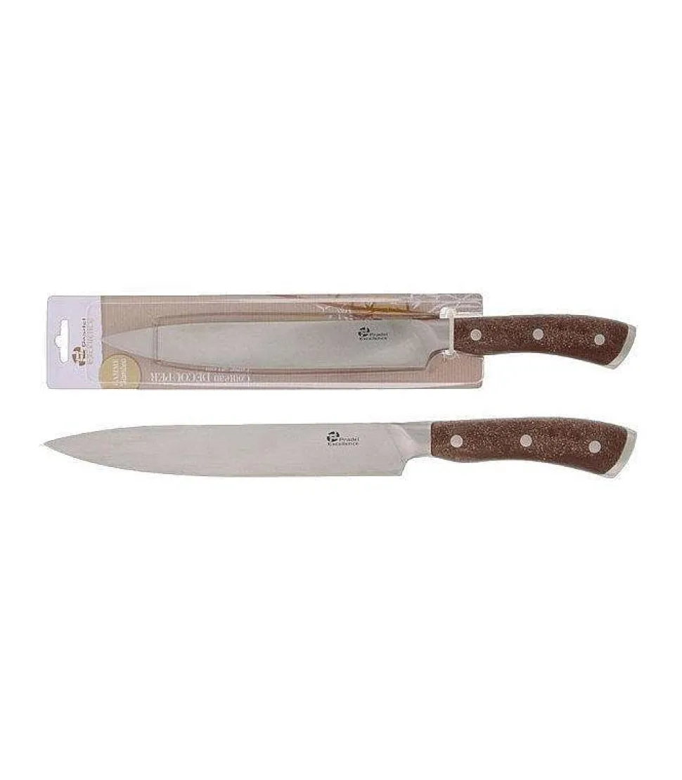 Couteau A Decouper 20 Cm Manche Fibre De Bambou