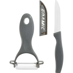 Couteau Et Eplucheur Ceramique Zirco