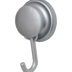 Crochet Aluminium Sur Ventouse Chrome