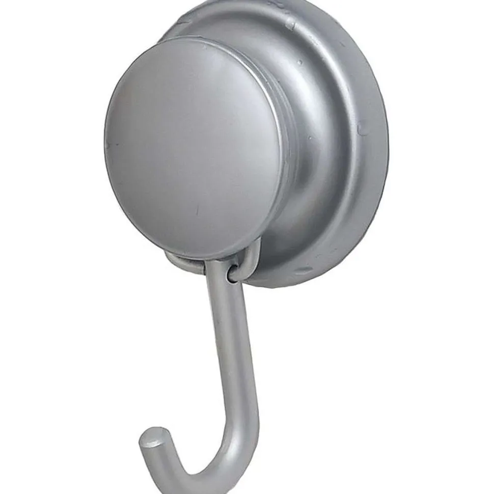 Crochet Aluminium Sur Ventouse Chrome