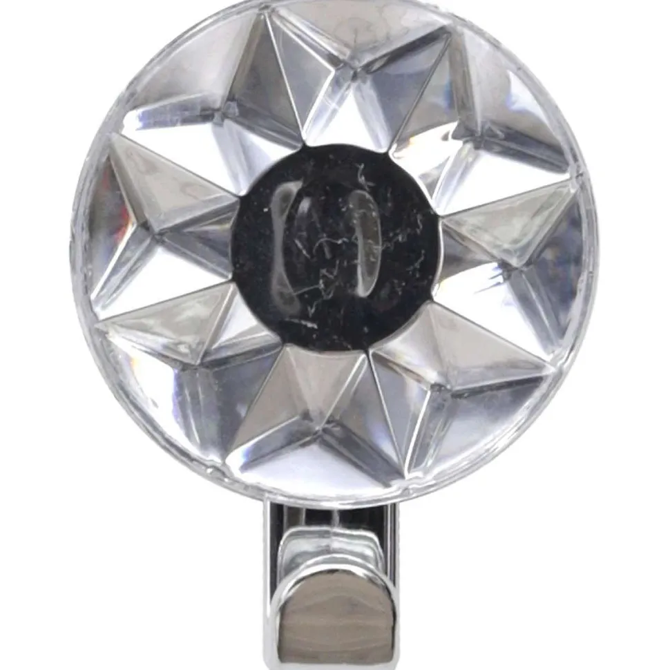 Crochet Décoration Etoile Adhesif Ou A Fixer Transparent 3M