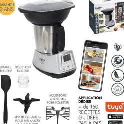 Cuisychef Robot De Cuisine Multifonction