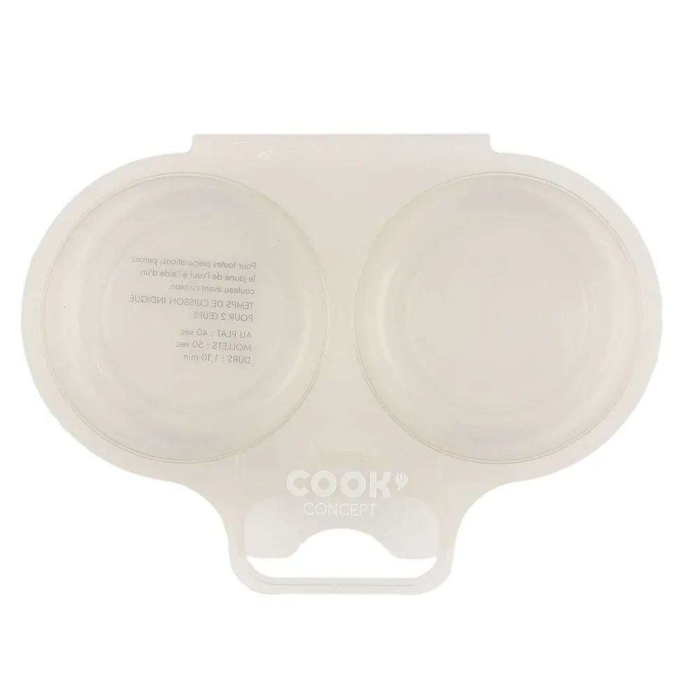 Cuit Oeuf Micro Ondes X2