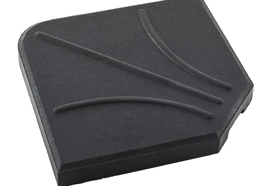 Dalle Parasol Decentre 25Kg Noir