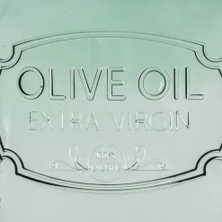 Atmosphera Dame Jeanne Verre Recycle Olive Transparent H.42Cm