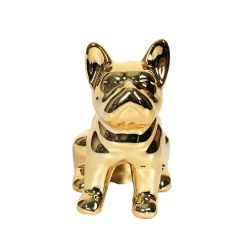 maxibazar Deco Mini Bulldog Ceramique 10Cm