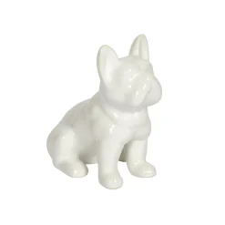 maxibazar Deco Mini Bulldog Ceramique 10Cm