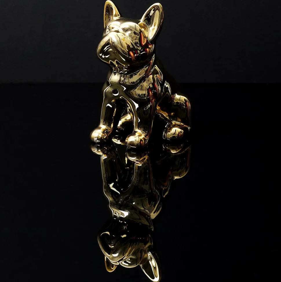 maxibazar Deco Mini Bulldog Ceramique 10Cm