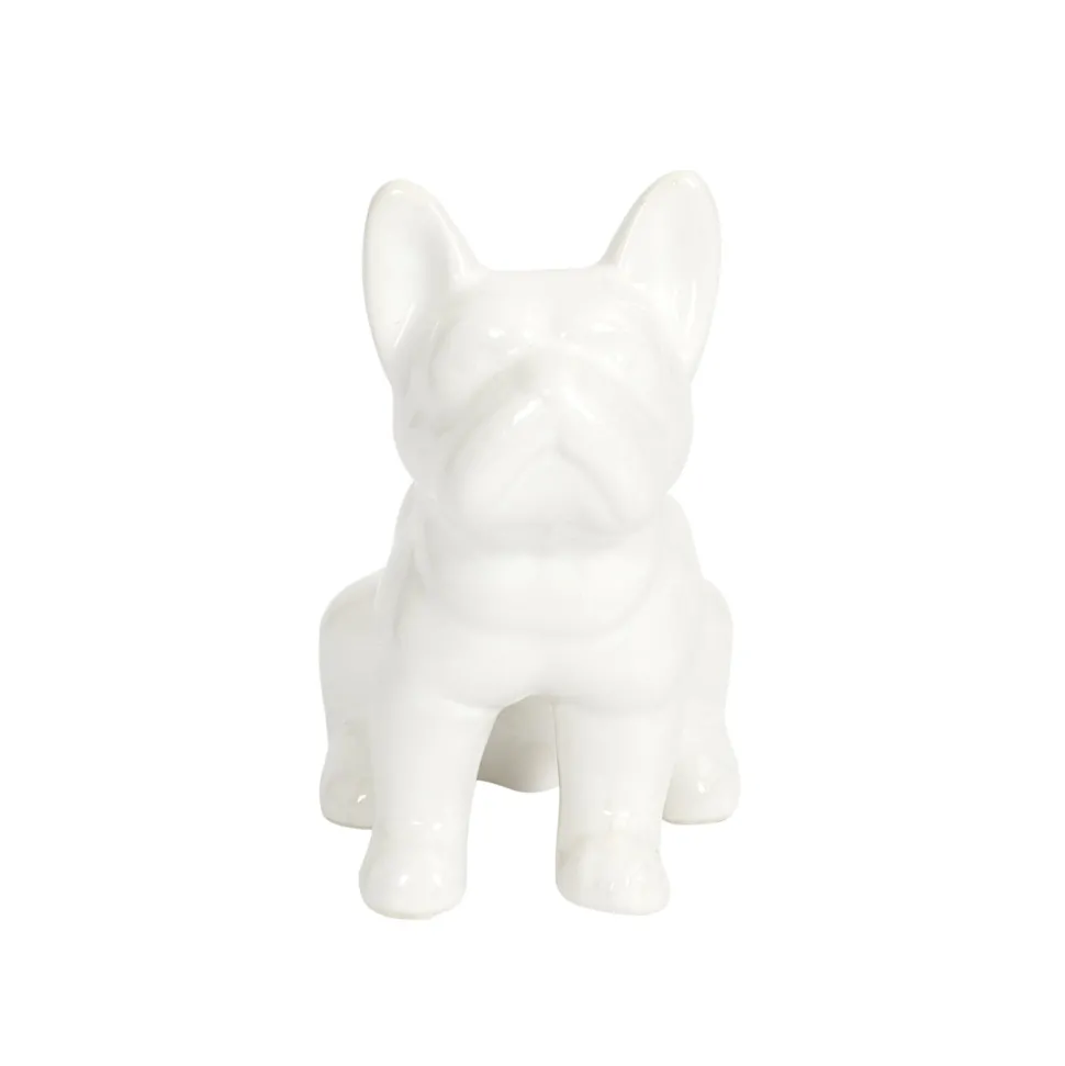 maxibazar Deco Mini Bulldog Ceramique 10Cm