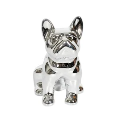maxibazar Deco Mini Bulldog Ceramique 10Cm