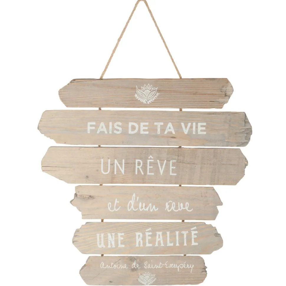 Atmosphera Deco Murale A Suspendre 28X38Cm