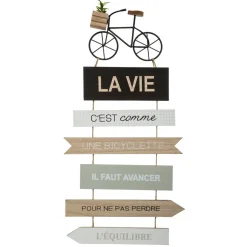 Atmosphera Deco Murale Citation Velo