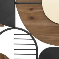 maxibazar Deco Murale Metal Aenor D.70X70Cm